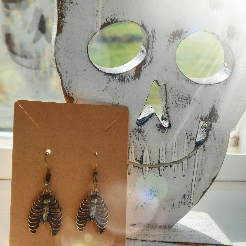 💥3 for $15! Ribcage earrings